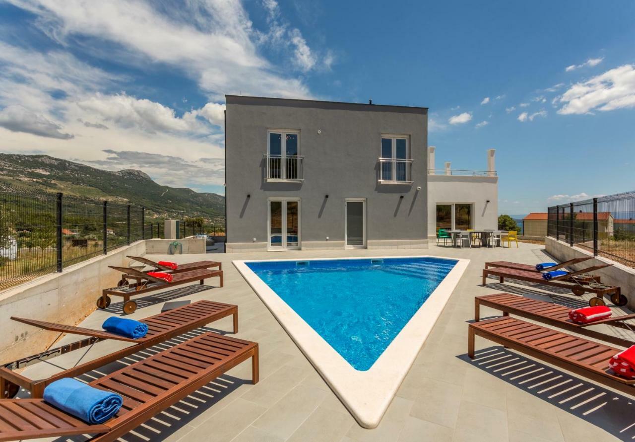 Villa Mila Kastela Kaštel Novi Exteriér fotografie